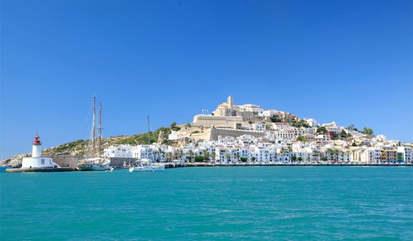 The Mediaeval Ibiza you can visit when you hire a boat
