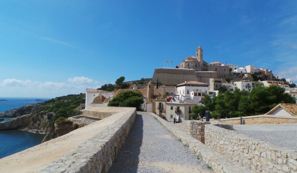 The Mediaeval Ibiza you can visit when you hire a boat