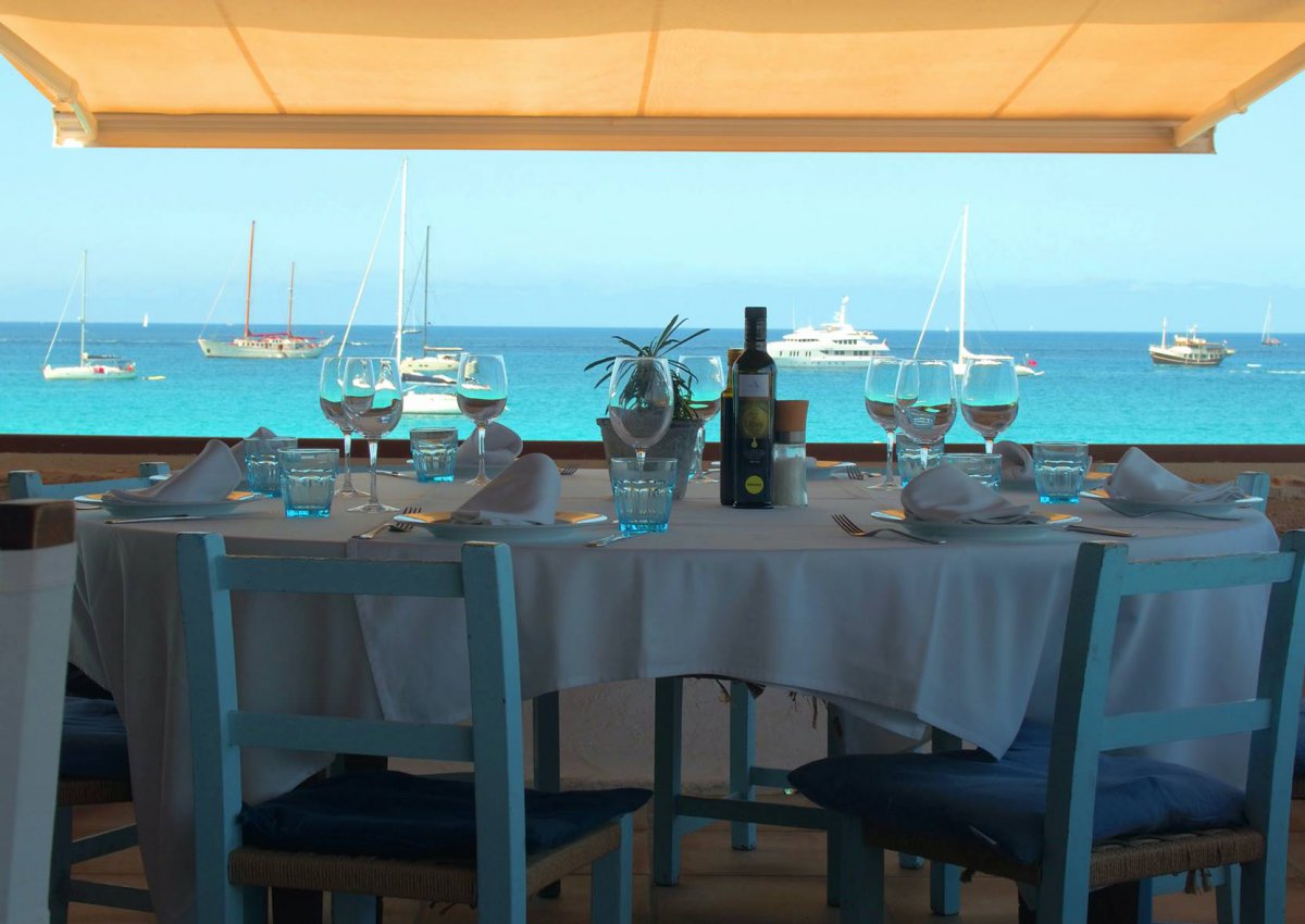 Beach restaurants to eat in Ibiza and Formentera